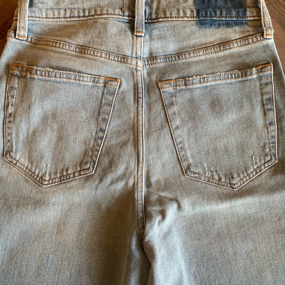 ABERCROMBIE & FITCH Zoe Natural Rise Ankle Straight Jean 27 LONG - Picture 8 of 12